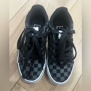 Boys Checkered Vans